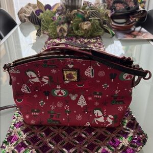 Dooney & Bourke Red Festive Crossbody Bag